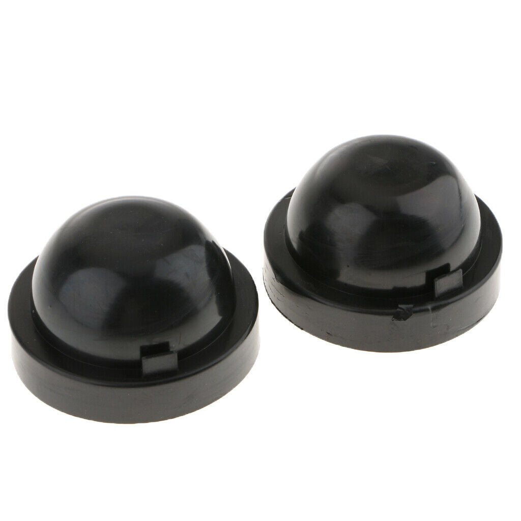 2pcs HID LED Headlight Dust Seal Covers Waterproof Rubber Headlamp Cap 100mm