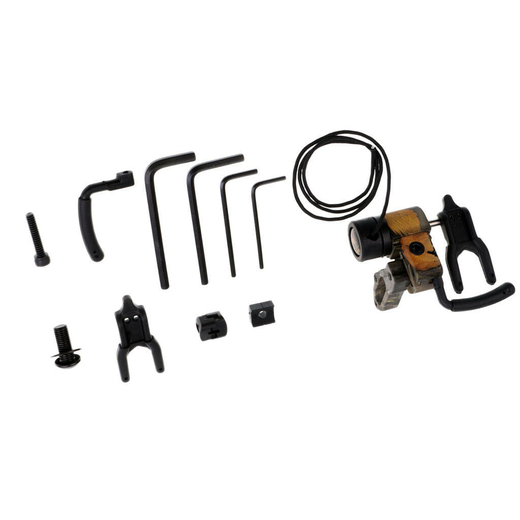 Archery Compound Bow Drop Away Arrow Rest - Right Hand/Lock Down Woods Camo
