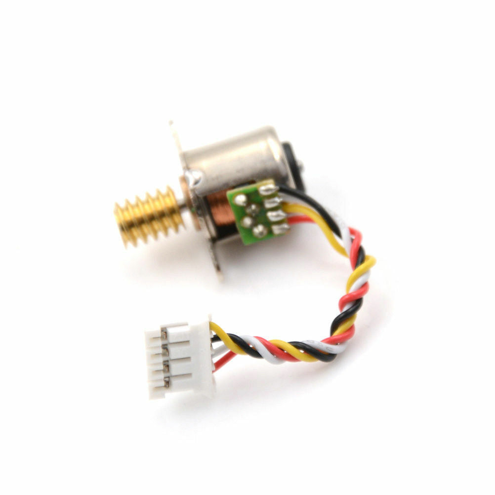 Micro 2-Phase 4-Wire 10MM 18Â° Angle Moteur Pas Ã  Avec Cuivre Ver Engrenages L49