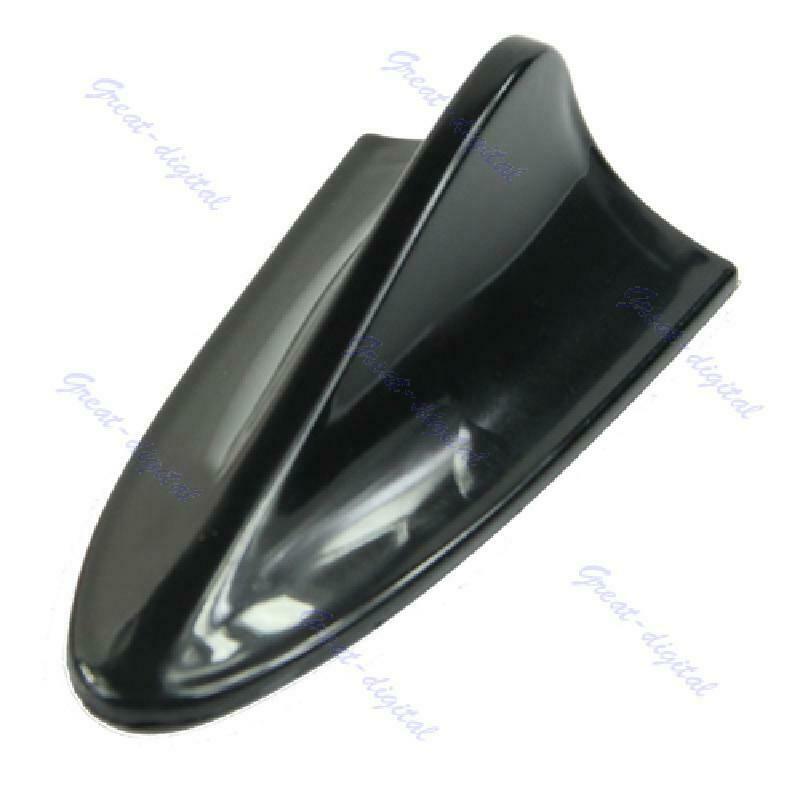 Black Decorate Antenna Aerial Black Universal Auto Car Shark Fin Roof Decorative