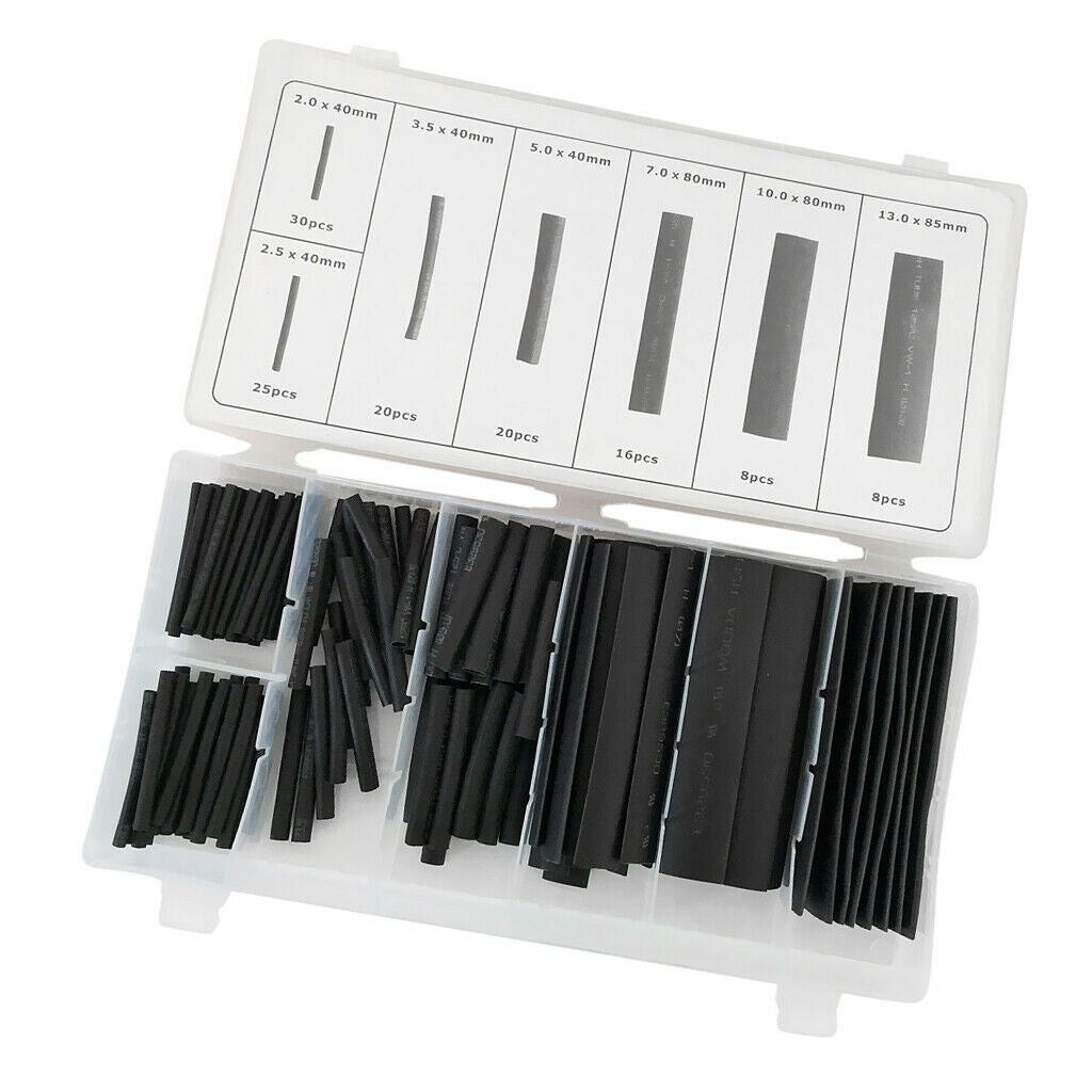 Heat Shrink 2.0m-13.0mm 2:1 Tubing Heatshrink Tube Sleeve Warp for Home DIY