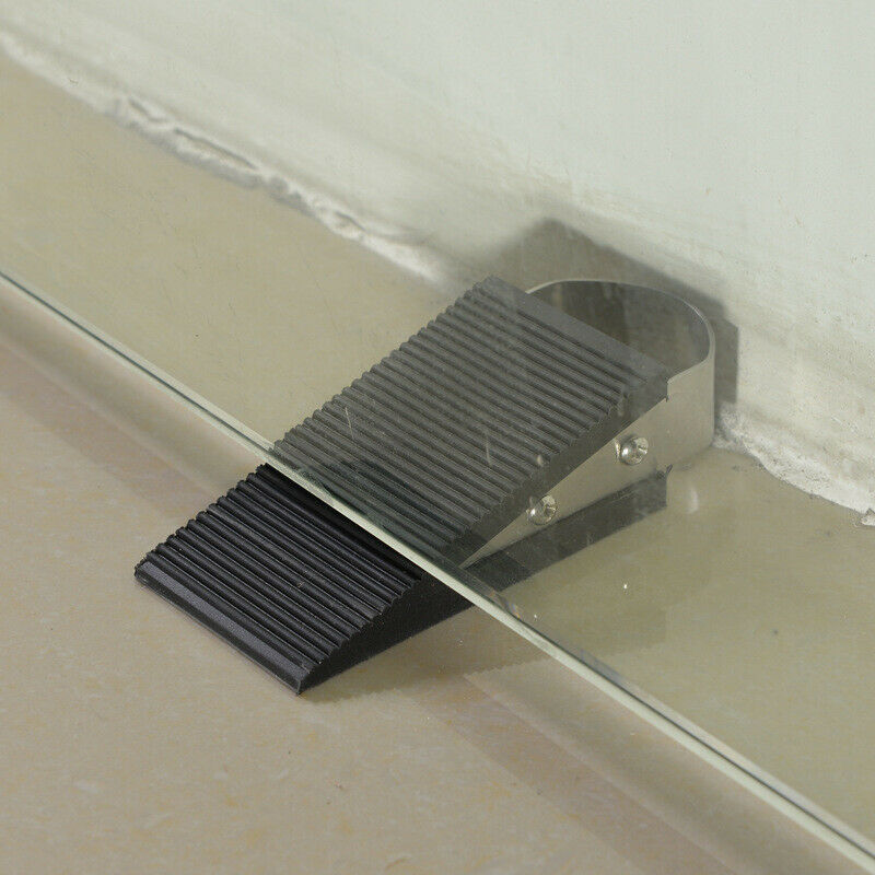 Door Wedge Rubber Heavy Duty Stop Large Strong Stopper Jam Jammer Non Slip HN US