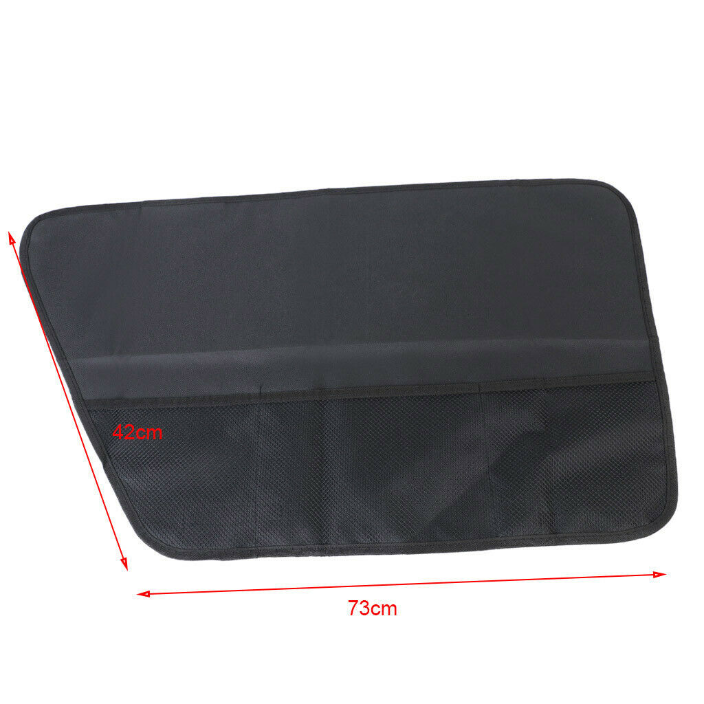 2Pcs Car Pet Pad Side Door Anti-scratch Oxford Cloth Pad Car Protector