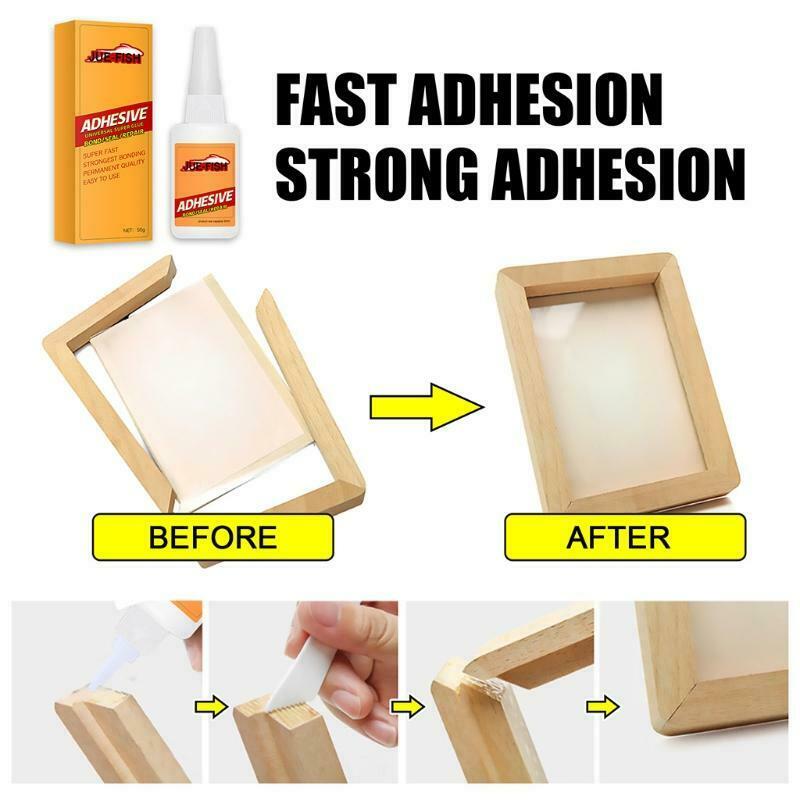 Universal Super Glue Strong Plastic Glue Liquid for Metal Leather Wood Plastics