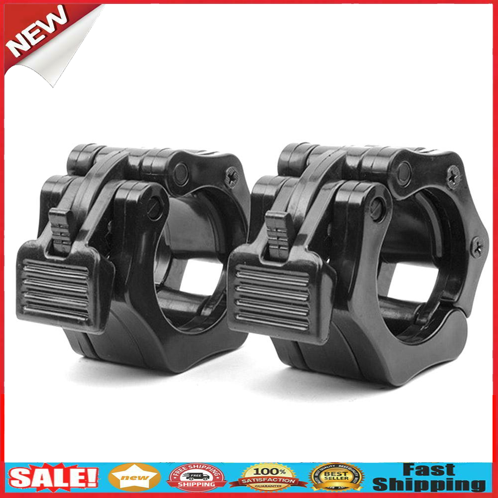 Spinlock Collars Barbell Collar Lock Dumbell Clips Clamp Fitness @