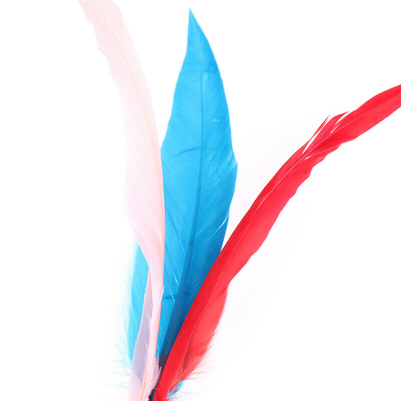 Game Outdoor Kids Beach Rubber Shuttlecock Feather Badminton Balls ChildrenY KX