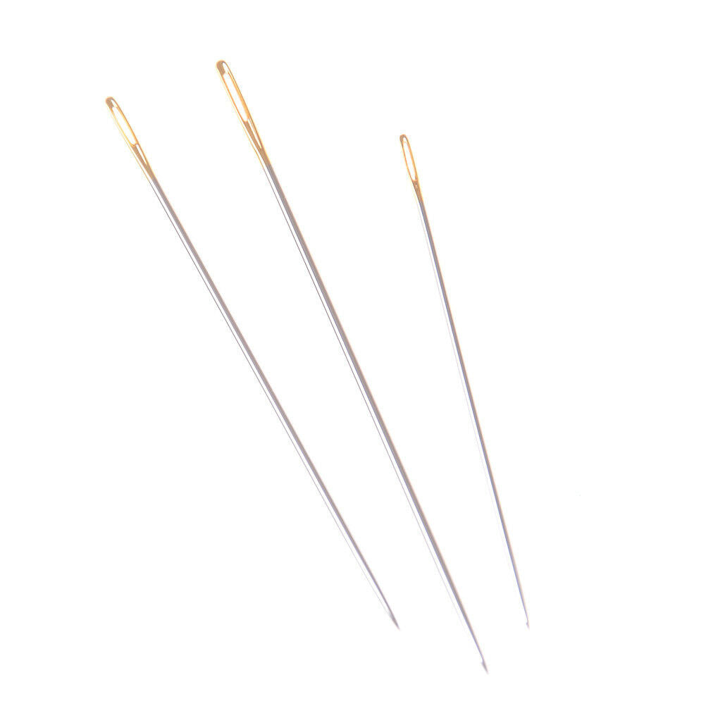 20pcs Leather Canvas Sewing Stitching Needles Leathercraft Handmade Tool.l8