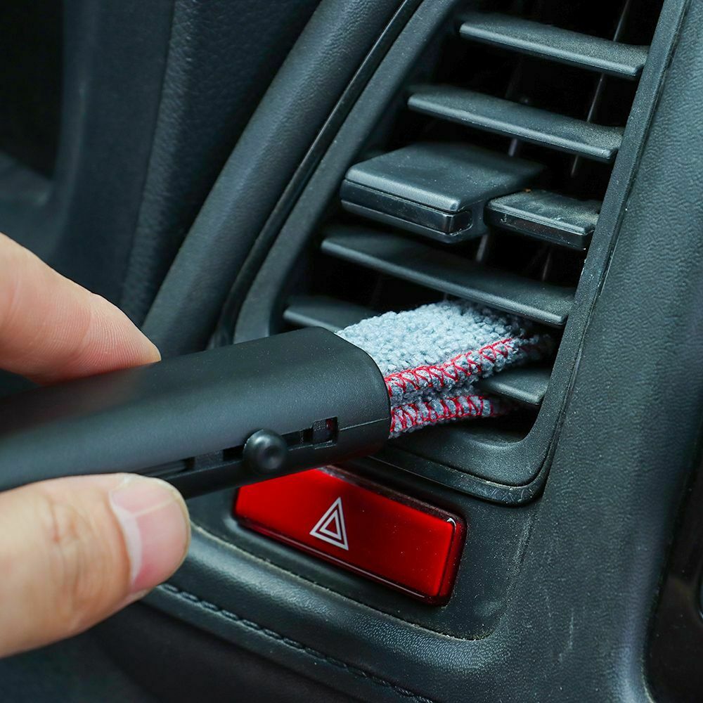 Air Outlet Brush Car Interior Brushes Double Head Design Keyboard Cleaning