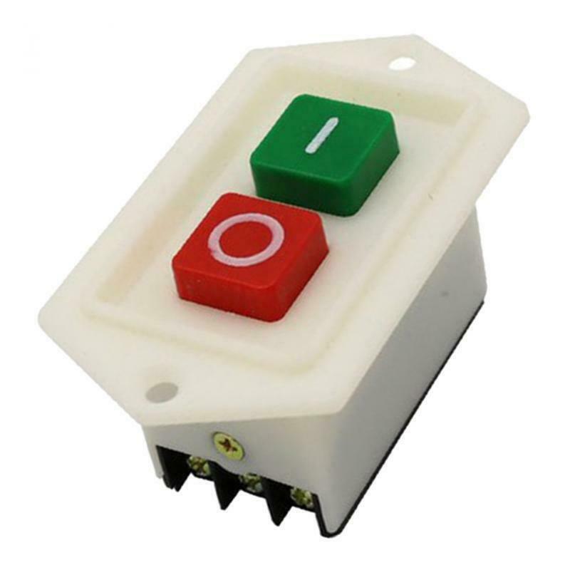 1pc Drill Press Switch On/Off Start Push Button LC310 220/380V Red/Green