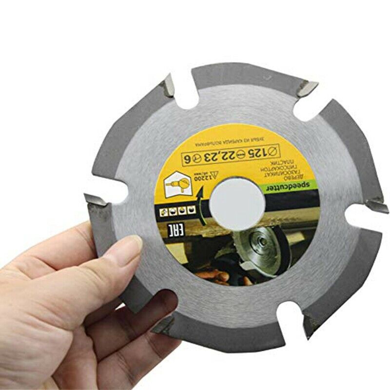 125mm 6T Circular Saw Blade Multitool Grinder Saw Disc Carbide Tipped Wood CutK6