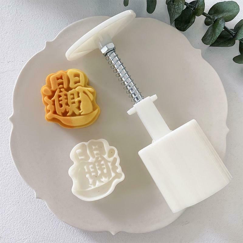 Baking Decorating Mooncake Mould Mid-Autumn Festival 50g Rabbit Moon cake Mould