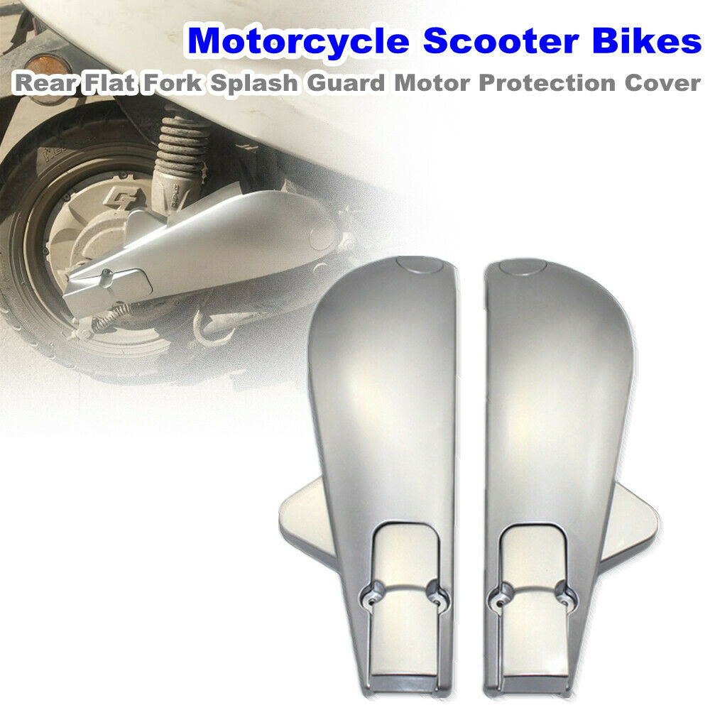Motorcycle Scooter Bike Rear Flat Fork Splash Guard Motor Cover Mudguard Shield