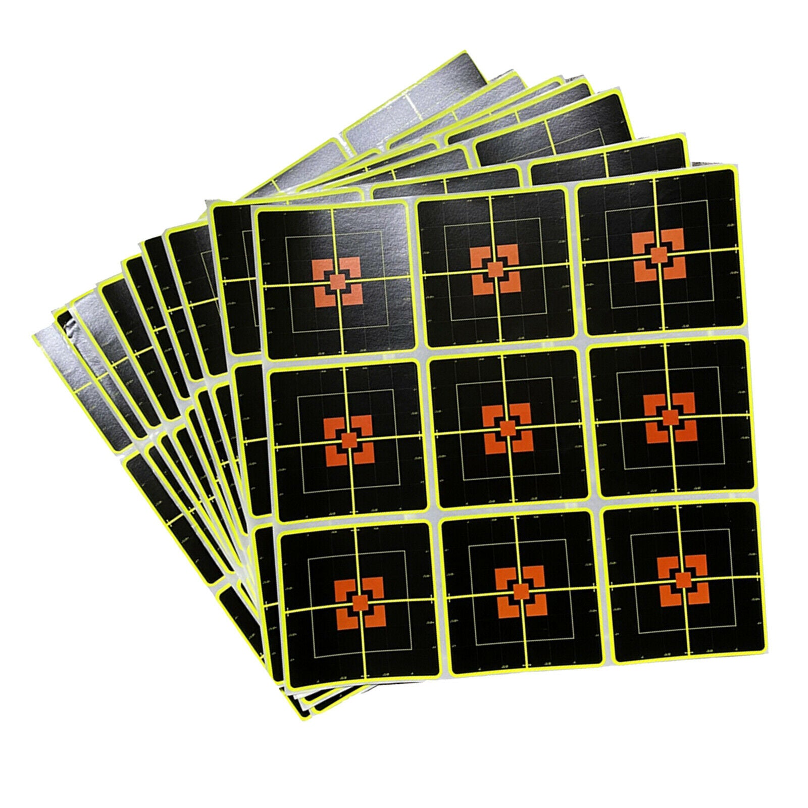 10 Sheets 3 Inch Shooting Range Paper Targets for Shoot Archery Hunting Practice