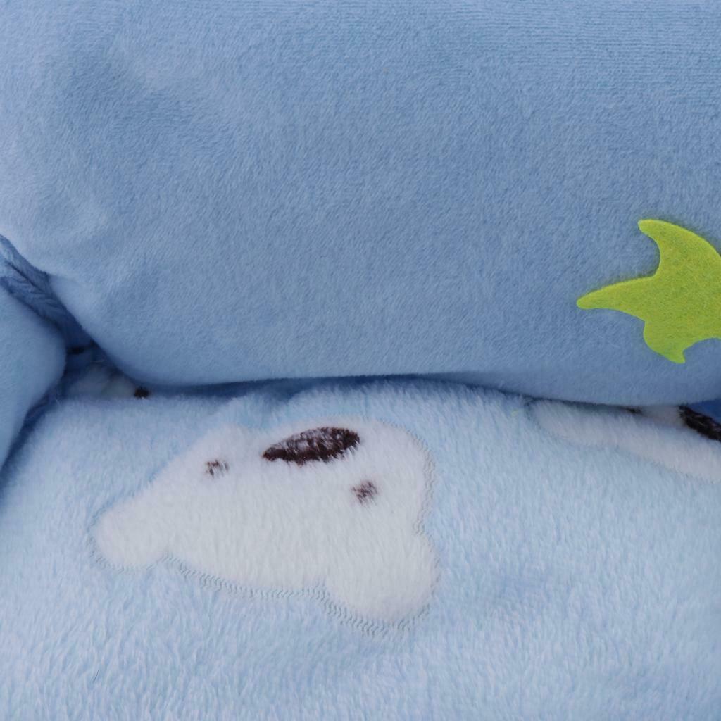 Hamster Squirrel Bed Plush Cushion Soft Comfortable Mattress 22x20cm Blue