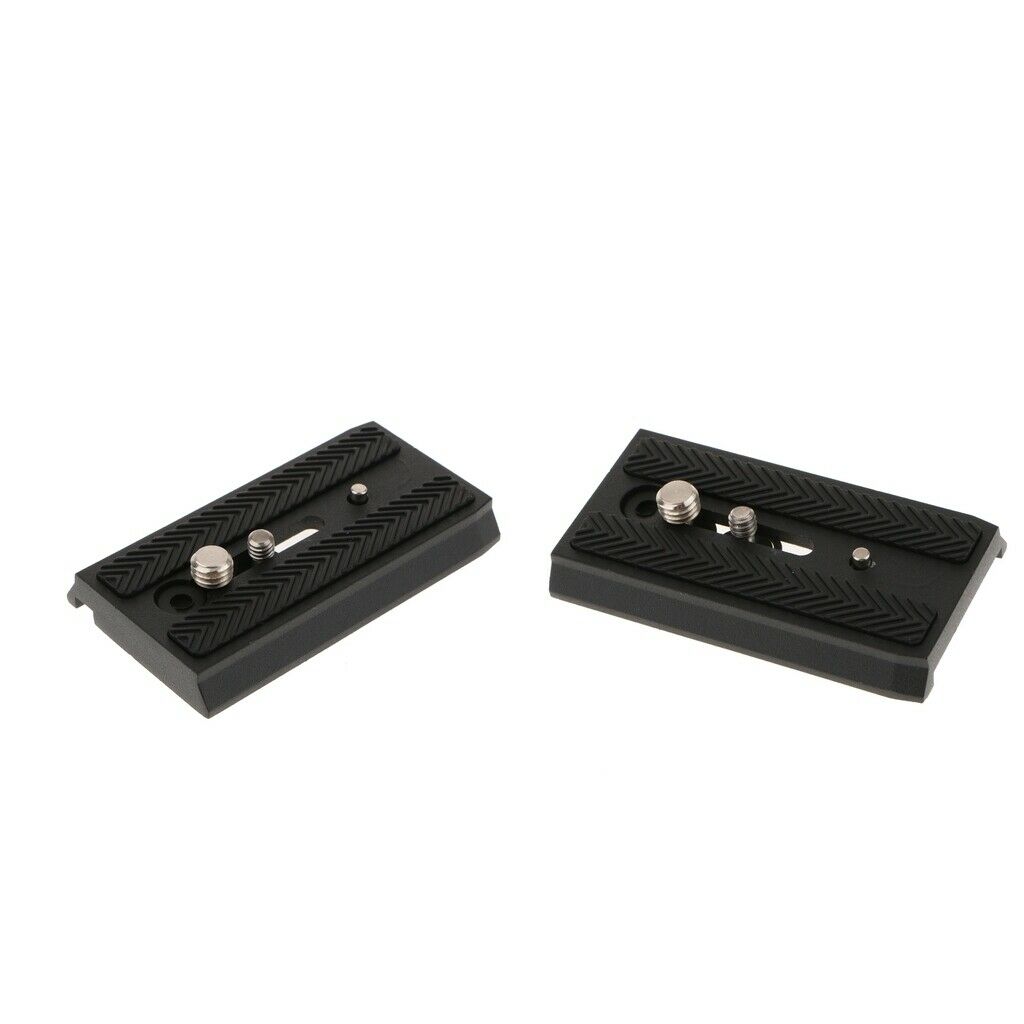 2 pieces 501PL Rapid Connect Sliding Quick Release Plate 90mm for Manfrotto