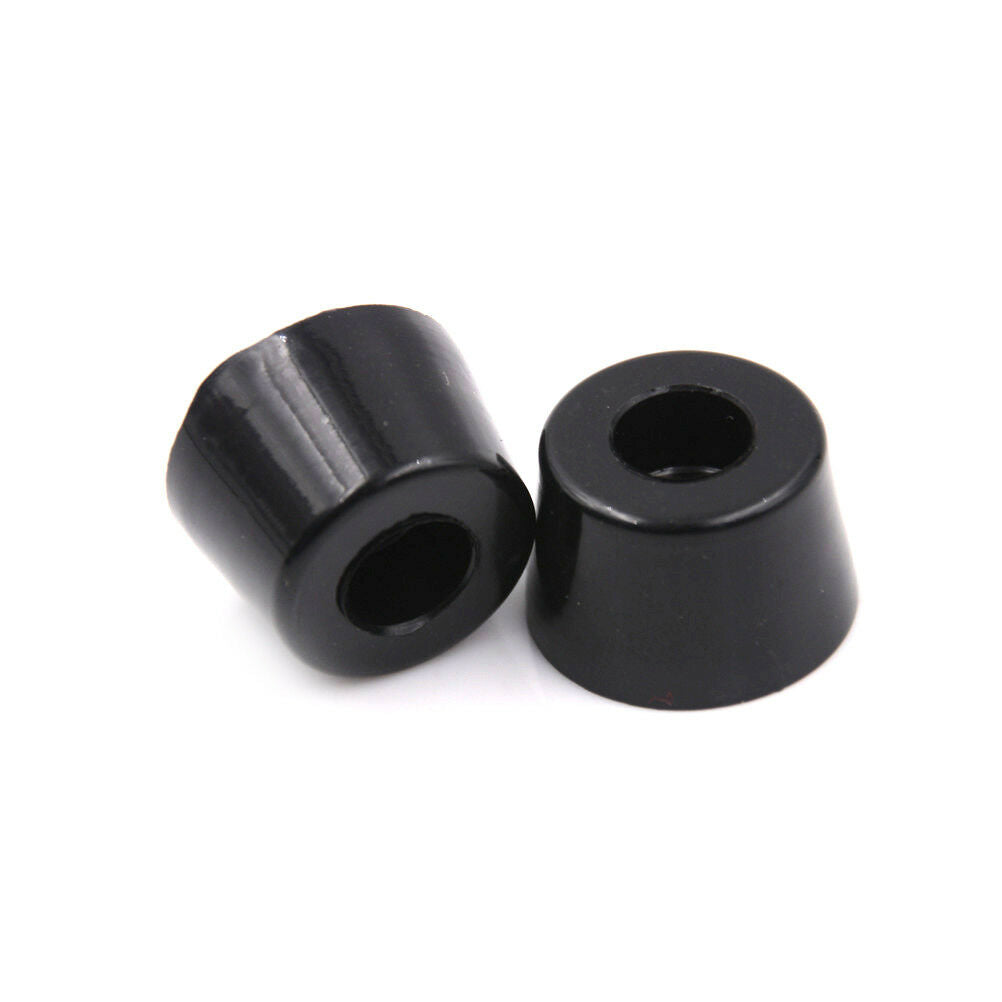 10 Pcs 21mm x 15mm Black Conical Recessed Rubber Feet Bumpers Pad.l8