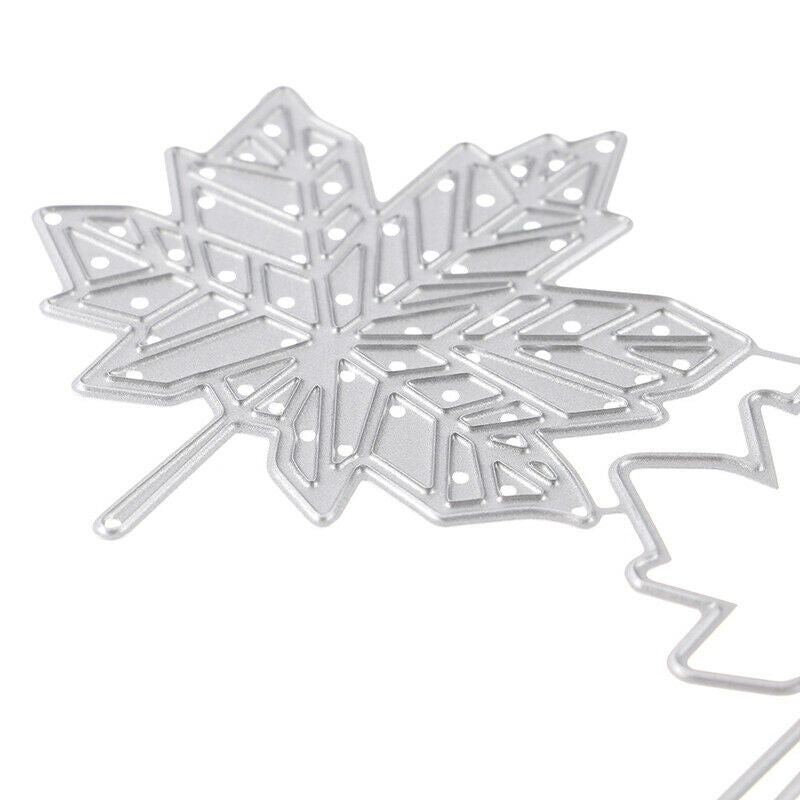 Metal Maple Leaf  Dies Cutting Decorative Embossing Scrapbooking Stenc.l8