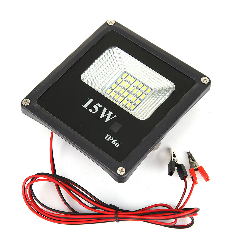 15W 28 LED Super Bright Floodlight IP65 Outdoor Street Lighting Flood Lamp @