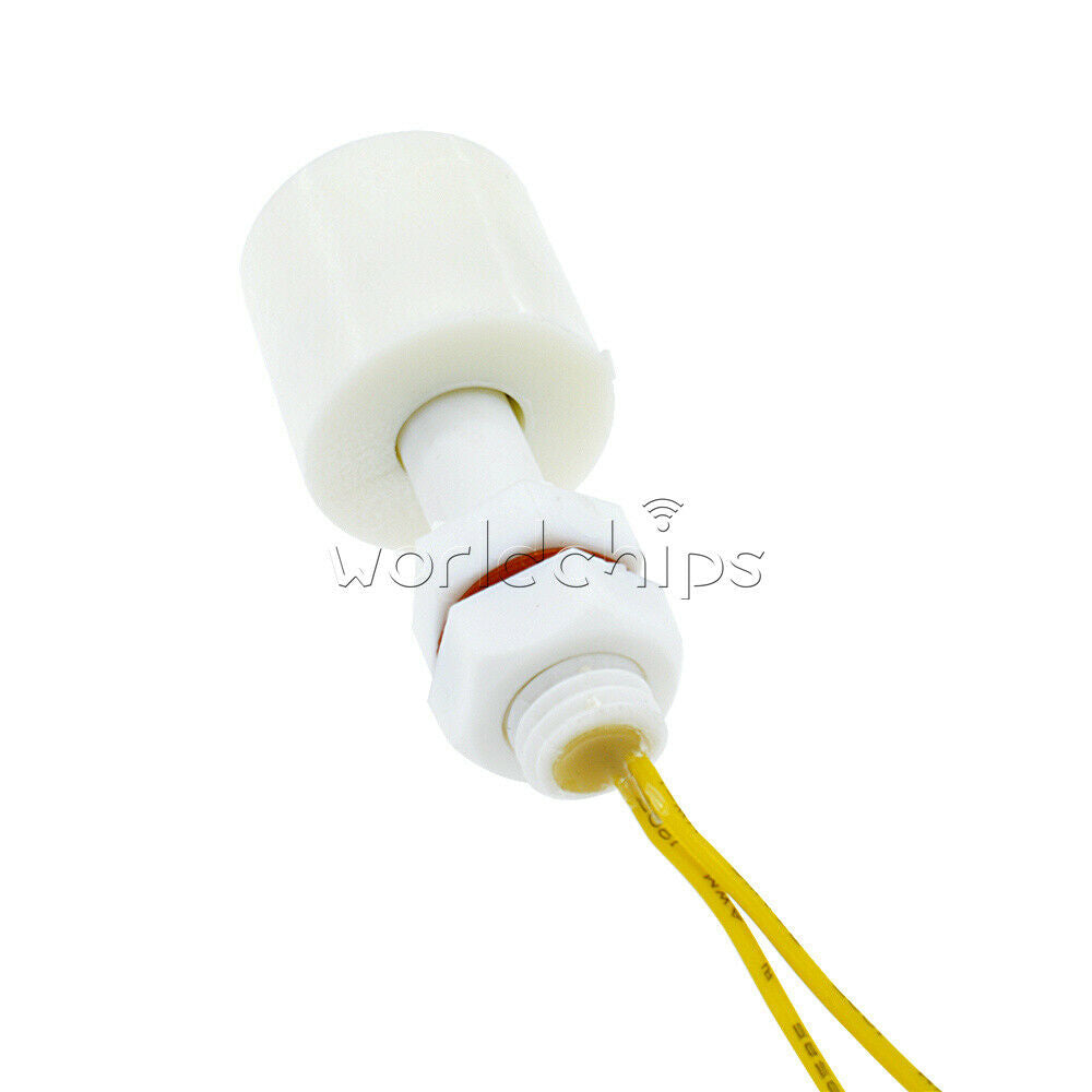 2PCS Tank Pool Water Level Liquid Sensor Ball Float Switch Connectors Switches