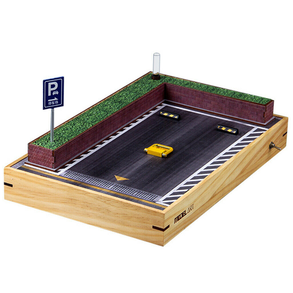 1:18 Scale Parking Lot Scene  Car Garage Home Decor Collection Gifts