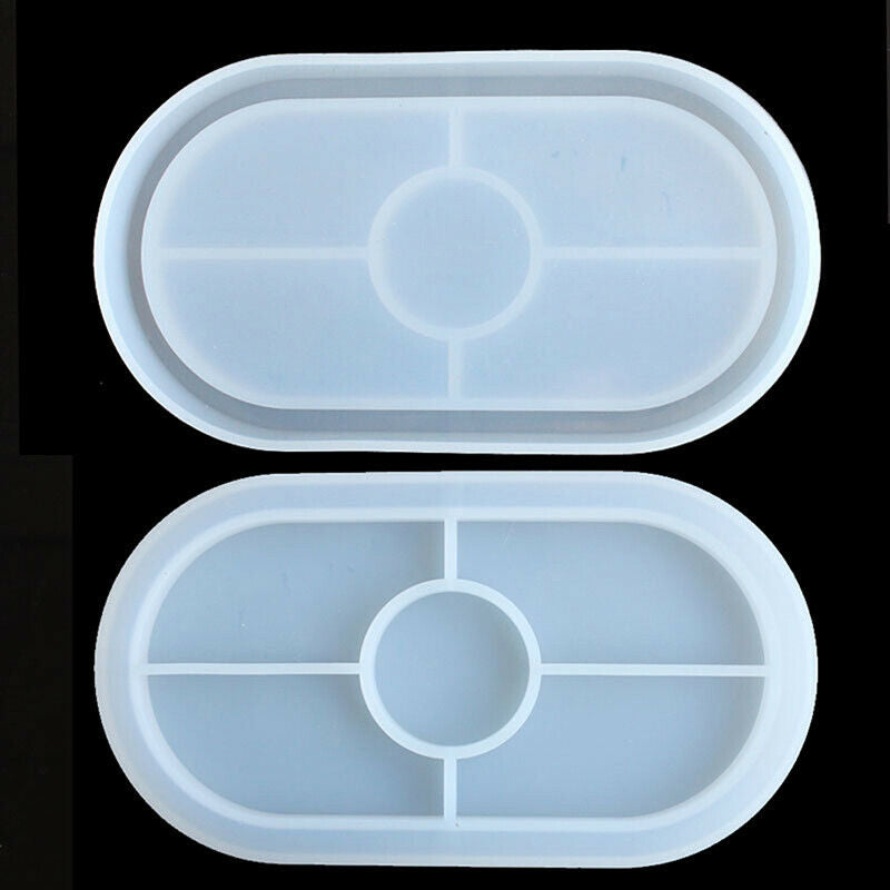 Mold Ashtray Coaster Flexible Silicone Mold Epoxy ResinCraft Clay Mo lat TdJ SJ