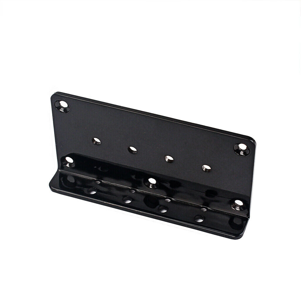 Practical Black Bridge Baseplate Base for Bass Guitar 4 String Accessory
