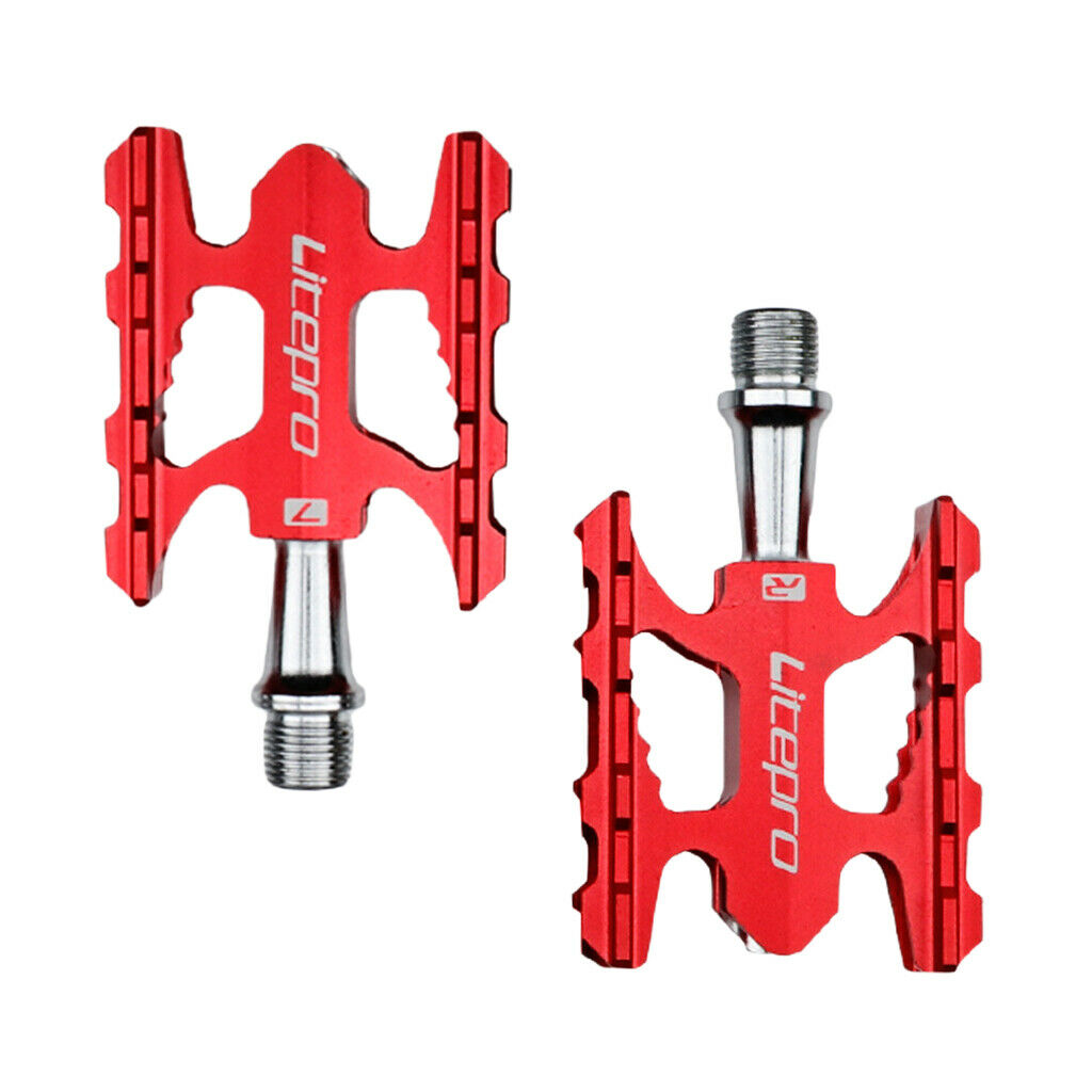 Road Bicycle Pedals Non-slip Hollow Design Mountain Bicycle Pedal Sets