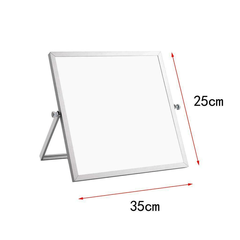 Dry Erase White Board Handheld Memo Board to Do List Kids Gift 25x35cm