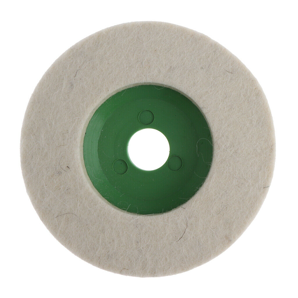 2 Pieces 100mm/4inch Buffing Polishing Wheels For Bench Grinder Buffer Tool