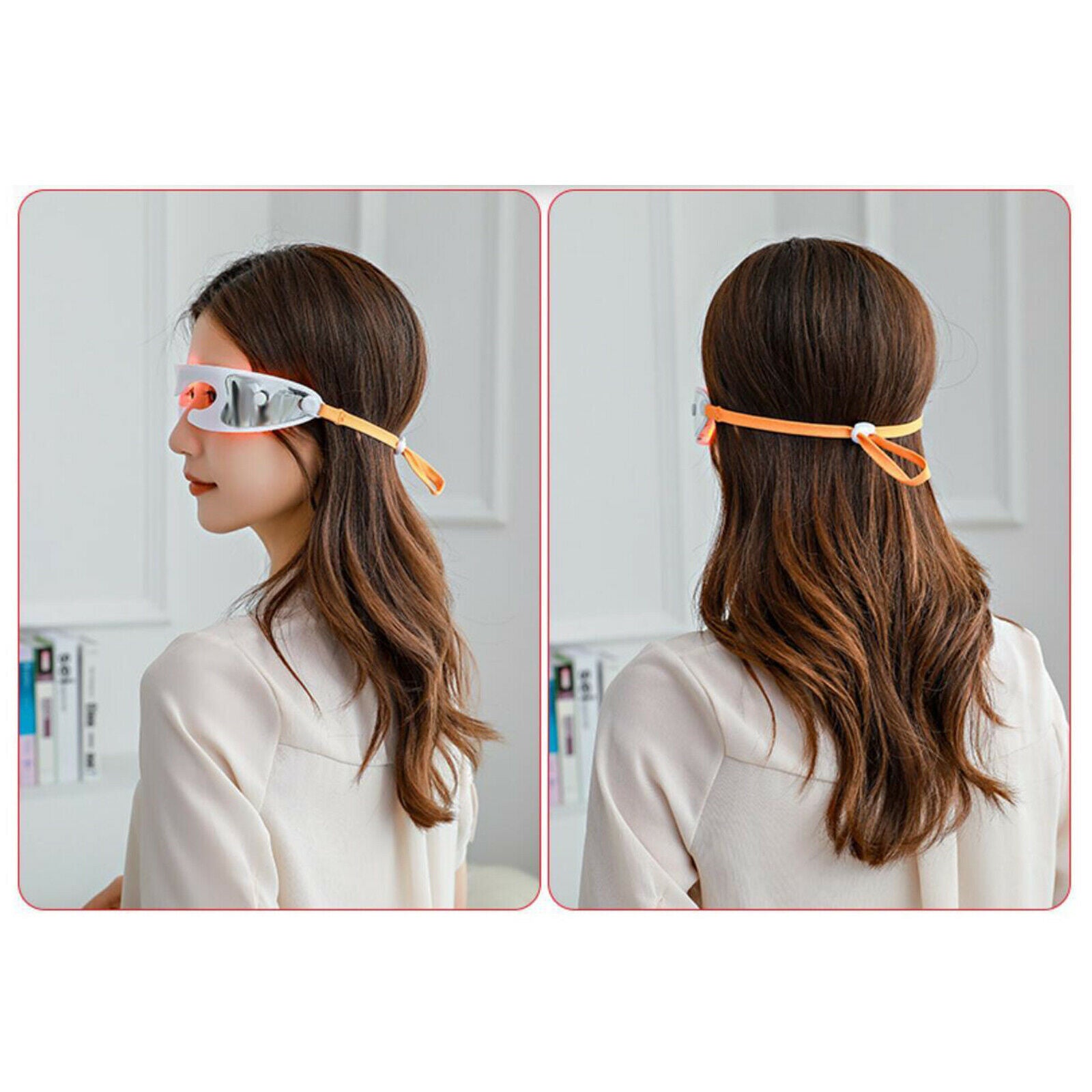 Electric Eye Care Massager with Heat Vibration Massage Relax Heated Therapy