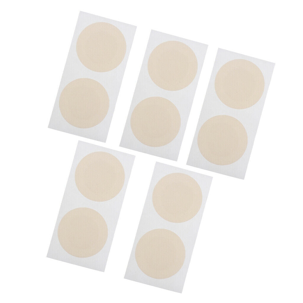 5 Pairs Round Self Adhesive Pasties Nipple Disposable Cover Stickers