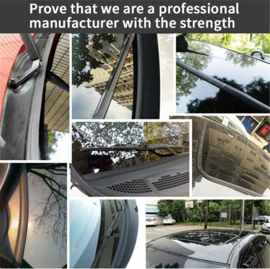 3 Meters Car Auto Front Rear Windshield Sunroof Triangular Window Sealing Strips