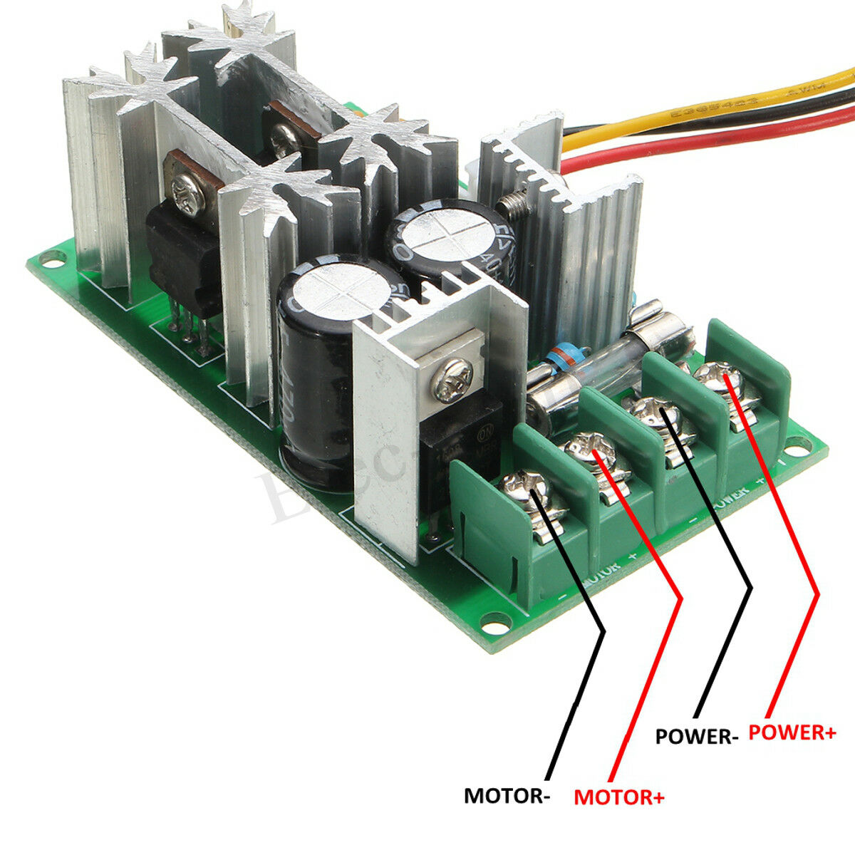 Universal DC 9V-60V 20A 18A PWM HHO RC Motor Speed Regulator Controlle â˜ª