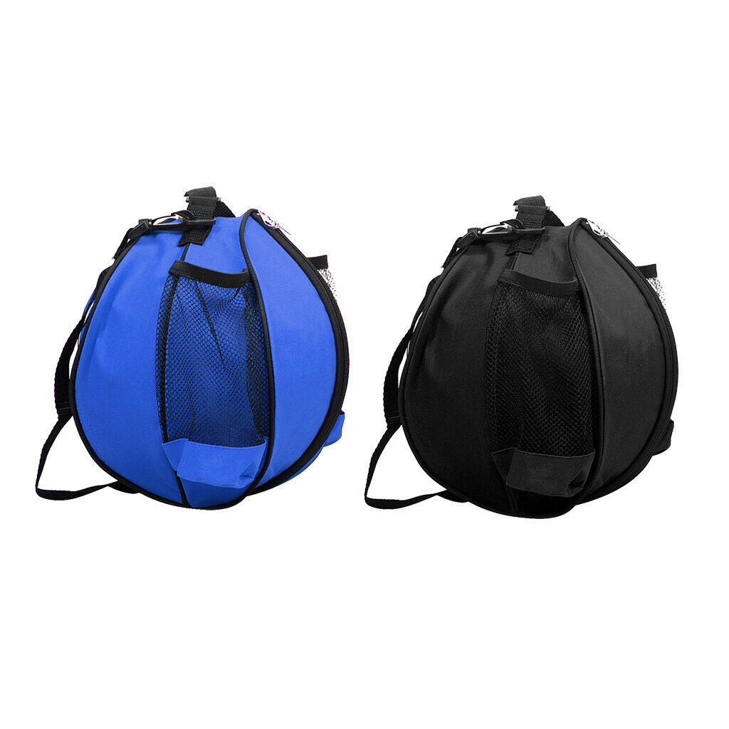 2pcs Waterproof Oxford Cloth Basketball/Football Carrying Bag Case + Strap