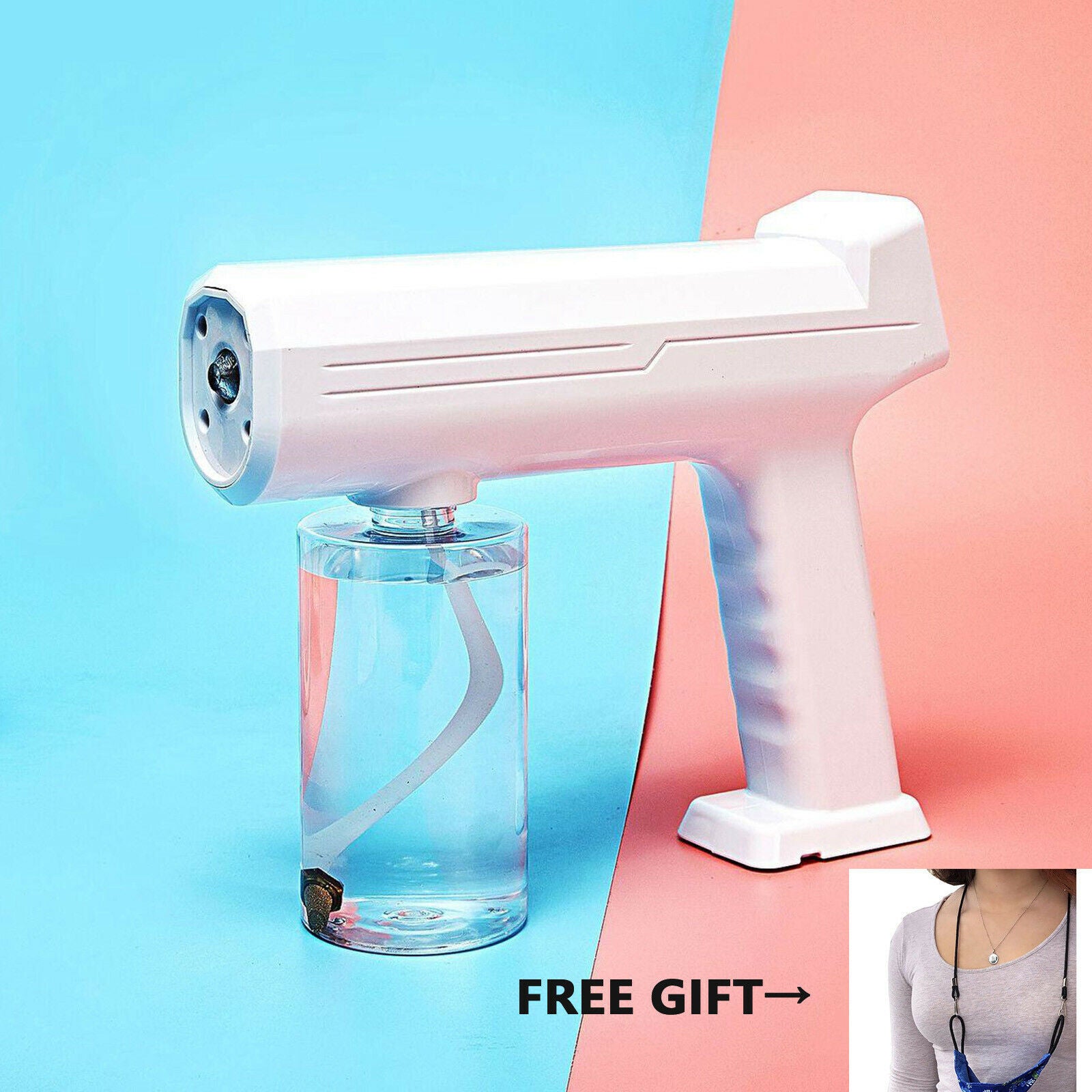 USB Rechargeable Sanitizer Spray Sprayer Sanitizing Disinfectant Fogger Gun