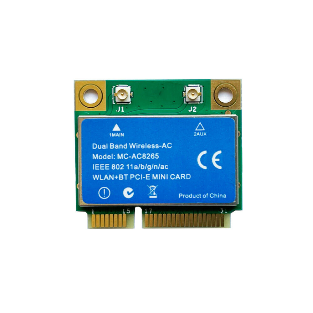 Dual Band 2.4G/5G BT4.2 PC-E Wifi Card For Intel 8265NGW 8265D2W 8265HMW