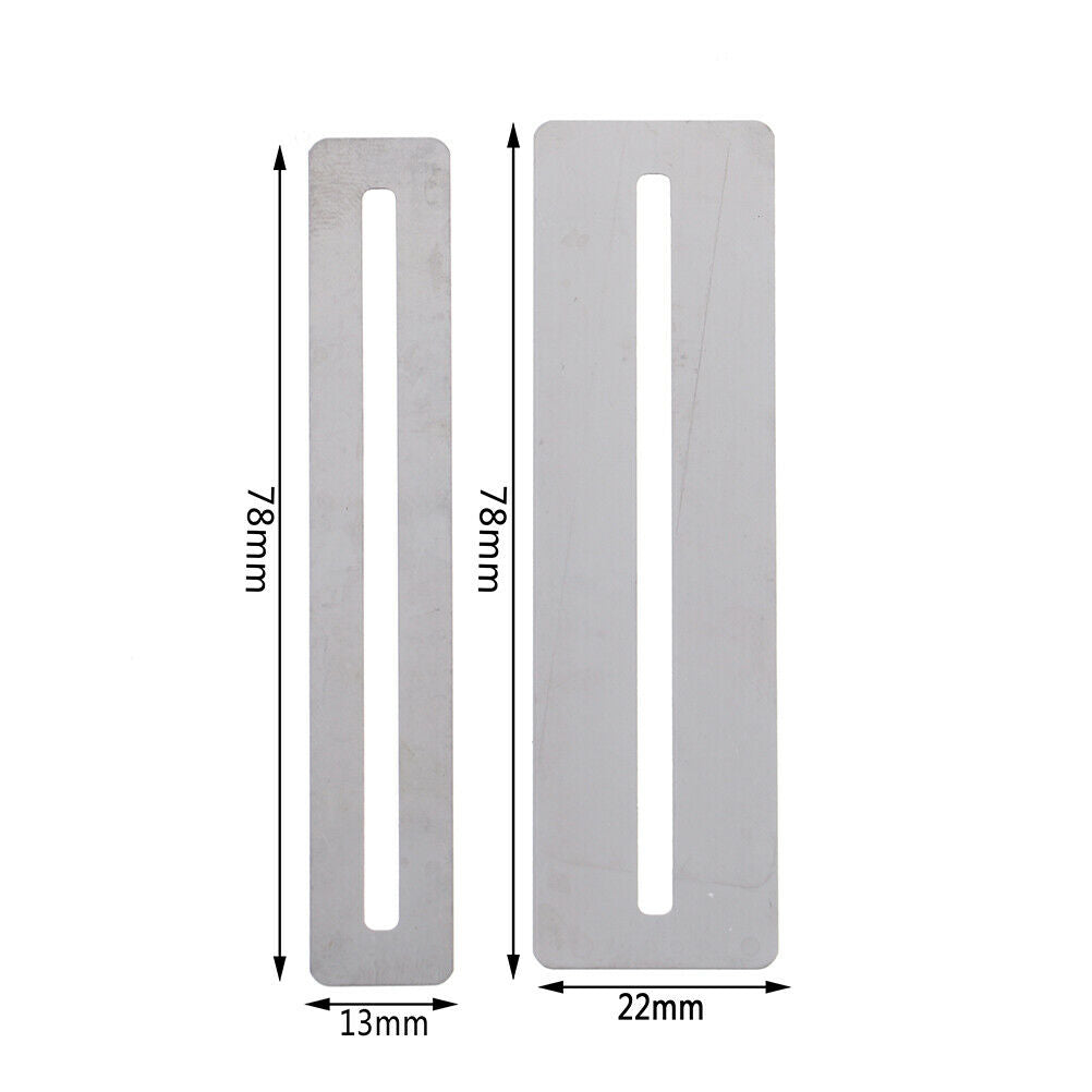 2pcs guitar bass fretboard bendable stainless steel  fingerboard guard pr.l8