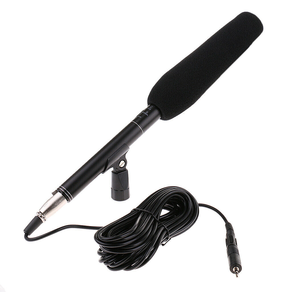 Professional 14.25"  Microphone Mic for Outdoor Interview with Holder