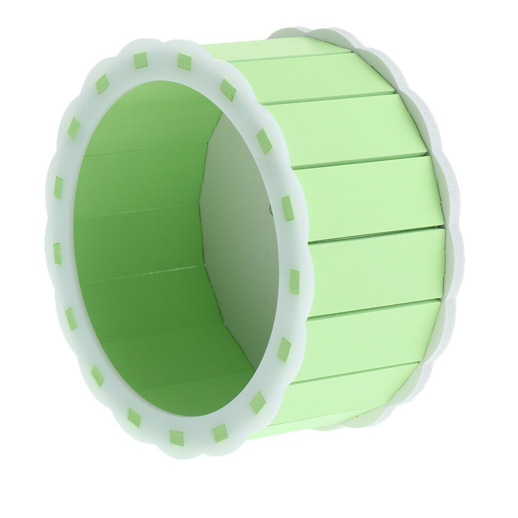 Hamster Silent Running Wheel Hamsters Mice Mouse Activity Toys Green