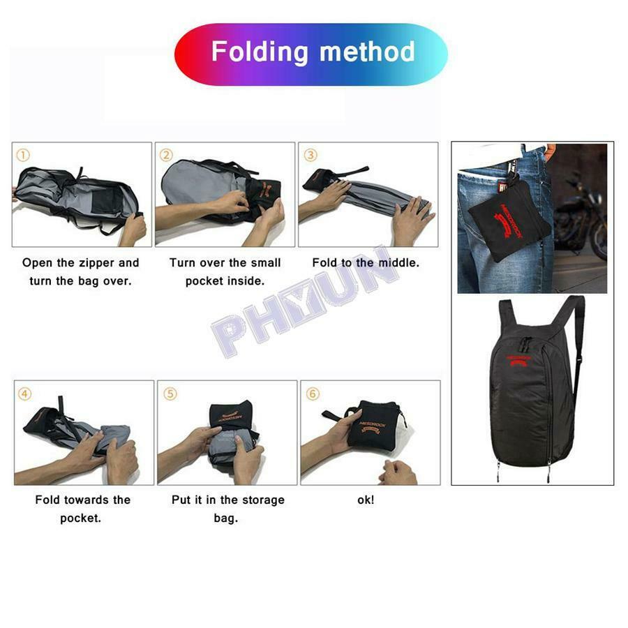20-28L Black Motorcycle Backpack Helmet Bag Large Capacity Waterproof Laptop Bag