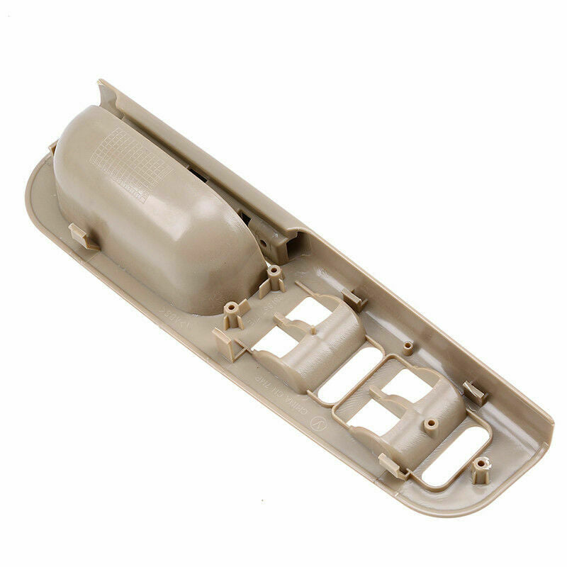 Beige Window Control Switch Panel & Door Handle Set for VW Passat B5 1996-2005