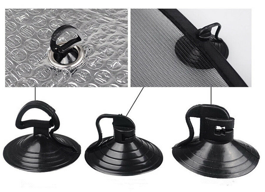 6Pcs Car Sun Shade UV Protect Sunshade Window Front/Back Windshield Visor Block