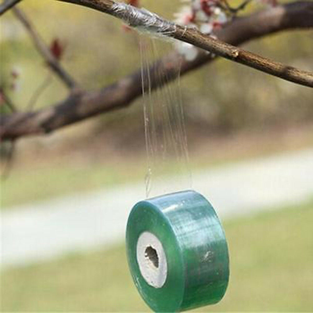 100m garden nursery grafting tape stretchable self-adhesive pvc degradabl.l8