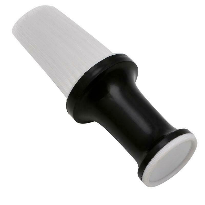 White Black Plastic Hair Salon Neck Duster Refillable Powder Brush