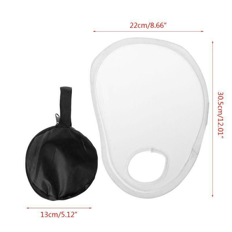 Foldable Portable Softbox Easy Install White Photography Flash Lens Diffuser for