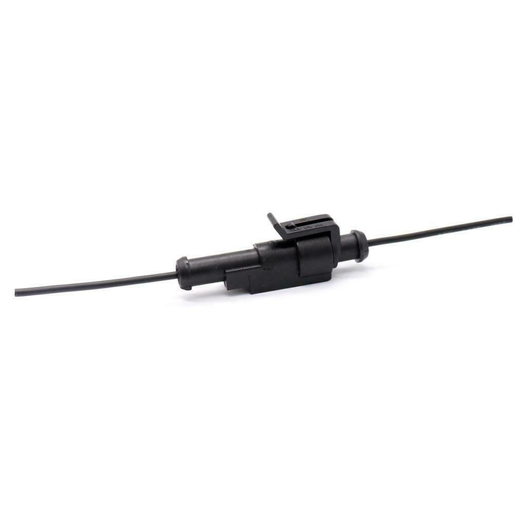 1 Pin Way Car Waterproof Electrical Connector Plug with Wire AWG Marine Pack of