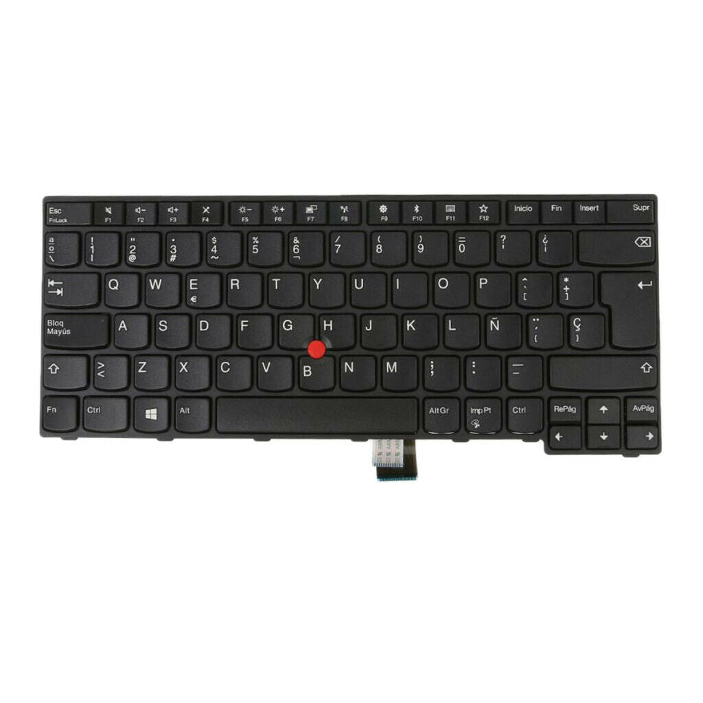 Spanish Layout Keyobard without Frame for Lenovo Thinkpad Eage E470 Desktop
