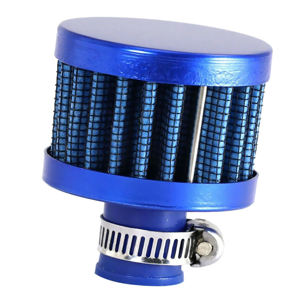 Short Ram Cold Air Intake Filter Round/Cone Tapered 12MM