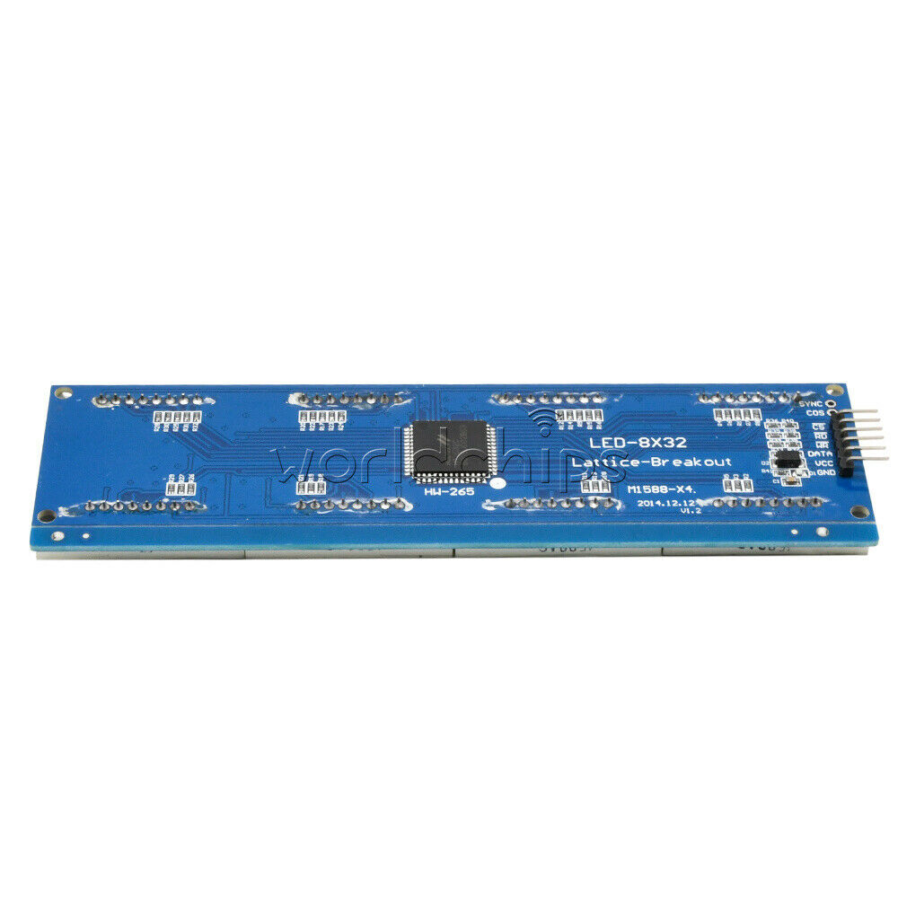 HT1632C Display + MCU dot Matrix Module 3208 Red led Replace MAX7219