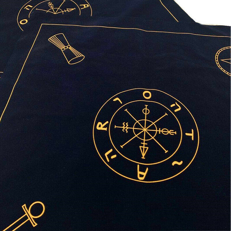 Altar Tarot Cards Cloth Tablecloth Divination Wicca Props Velvet Portable Sack